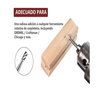 Foto 4 | 20 Pzs Kit Fresas Para Madera Carburo Belug, Plata