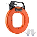 Extractor De Alambre De Acero Fish Tape Vevor De 240 Pies Para Paredes Y Conductos - Venta Internacional.