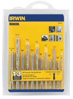 Foto 1 | Juego De Brocas Irwin Tools Hanson 80187 Multiusos Con Grifo, 13 Piezas - Venta Internacional.