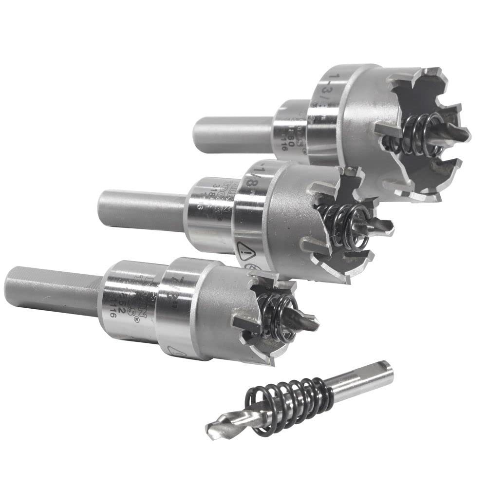 Foto 7 | Kit De Sierras Perforadoras Klein Tools 31872 De Alta Resistencia Con Cortadores De Carburo - Venta Internacional.