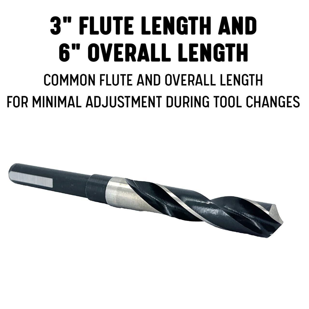 Foto 6 pulgar | Broca Drill America Serie D/a3f Hss Con Vástago De 1/2'' De 37/64 Pulgadas - Venta Internacional.