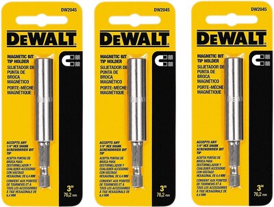 Foto 1 | Soporte Magnético Para Brocas Dewalt Dw2045 Professional De 3 Pulgadas (paquete De 3) - Venta Internacional.