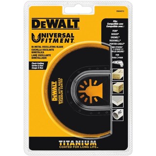 Foto 6 | Cuchilla Oscilante Para Herramientas Dewalt Recubierta De Nitruro De Titanio - Venta Internacional.