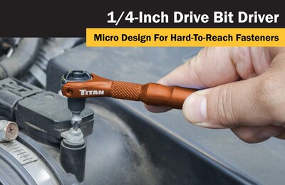 Foto 6 | Controlador De Brocas Titan Tools 11323, Disco De 1/4 Pulgadas X 4 Pulgadas, 90 Dientes - Venta Internacional.