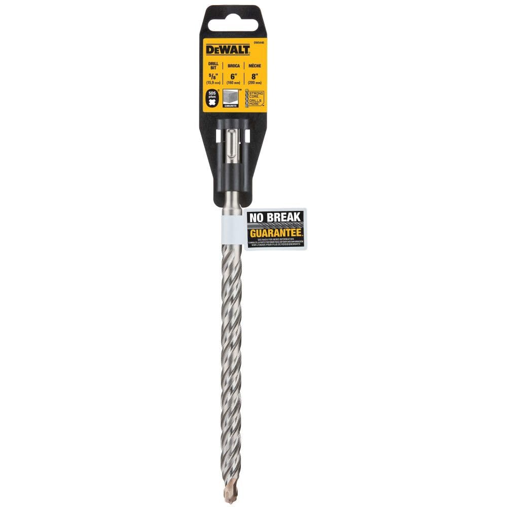 Foto 8 pulgar | Broca De Martillo Dewalt Dw5446 Silver Sds Max Para Hormigón - Venta Internacional.