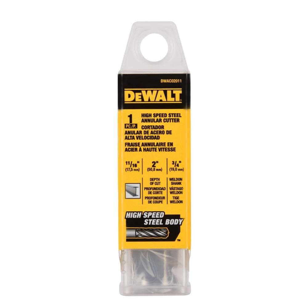 Foto 4 pulgar | Cortadora Anular Dewalt Dwac02011 Hss 11/16 X 2 - Venta Internacional.