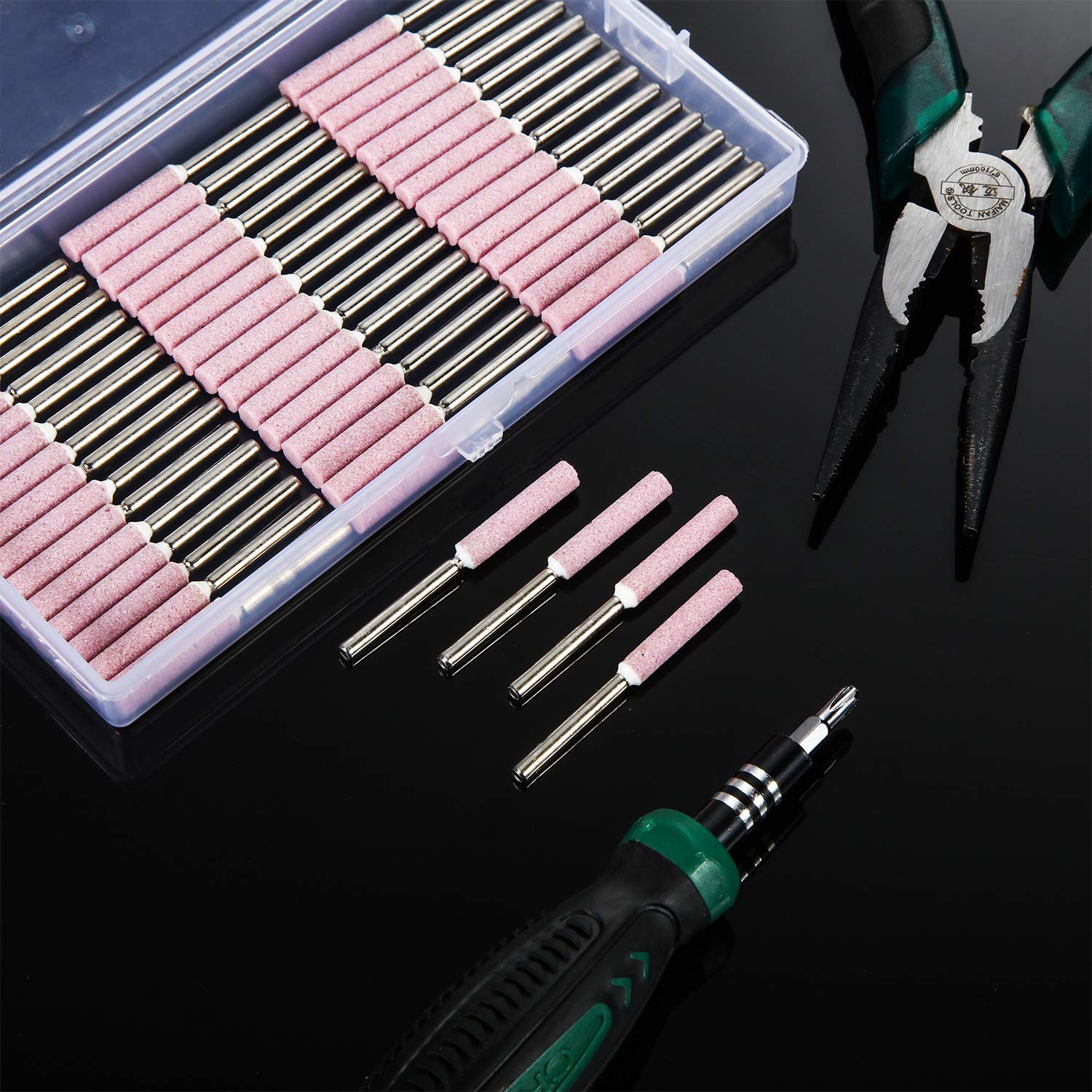 Foto 7 | Brocas Afiladoras Para Motosierras Weewooday, 50 Unidades, Con Caja De 4,8 Mm - Venta Internacional.