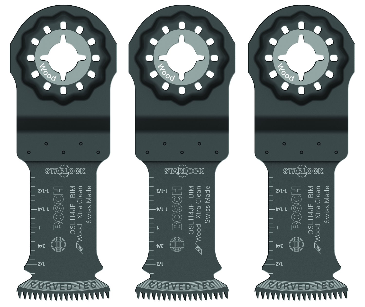 Cuchillas Oscilantes Multiherramientas Bosch Osl114jf-3, Paquete De 3 - Venta Internacional.