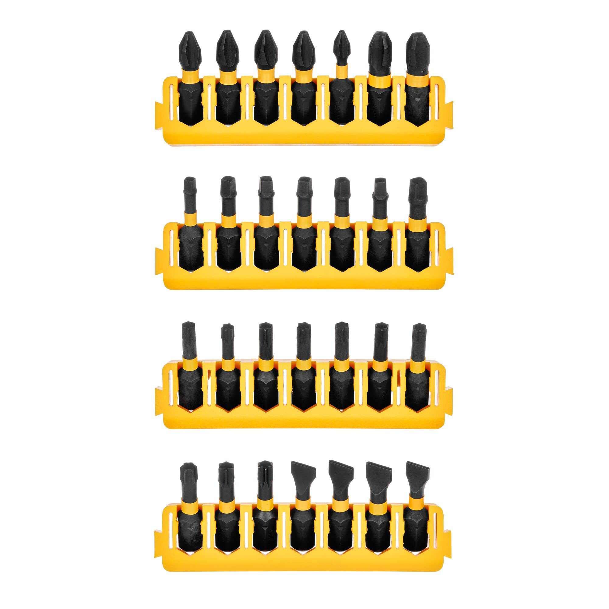 Juego De Puntas De Destornillador Dewalt Bytc Flex Torq #2 Phillips/ #8 Ranuradas - Venta Internacional.