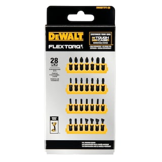 Foto 2 | Juego De Puntas De Destornillador Dewalt Bytc Flex Torq #2 Phillips/ #8 Ranuradas - Venta Internacional.