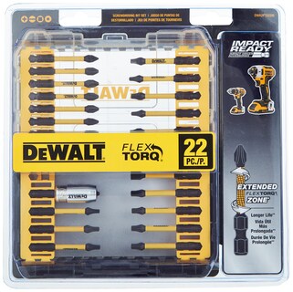 Foto 2 | Juego De Brocas Para Destornilladores De Impacto Dewalt Flextorq, 22 Piezas, Dwa2fts22ir - Venta Internacional.