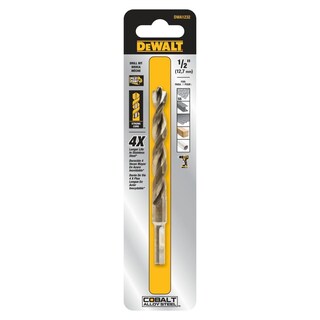 Foto 4 | Broca Dewalt Dwa1232 Pilot Point Industrial De Acero Cobalto De 1/2 Pulgada - Venta Internacional.