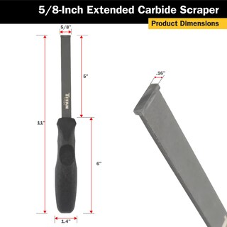 Foto 3 | Scraper Titan 17020 - Hoja De Carburo Extralarga (16 Mm) - Venta Internacional.