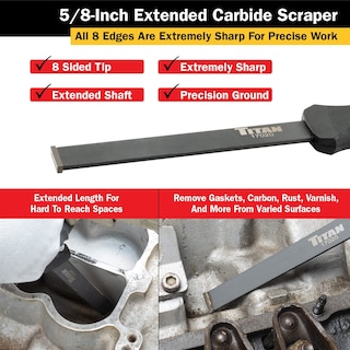 Foto 4 | Scraper Titan 17020 - Hoja De Carburo Extralarga (16 Mm) - Venta Internacional.
