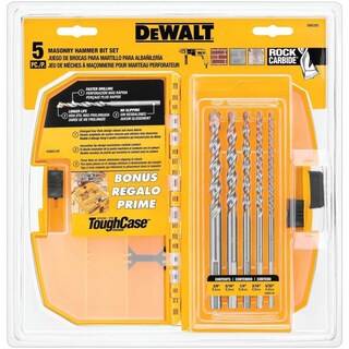 Foto 2 | Juego De Brocas De Percusión Para Mampostería Dewalt Dw5205, 5 Piezas - Venta Internacional.
