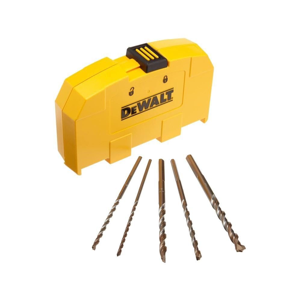 Foto 4 pulgar | Juego De Brocas De Percusión Para Mampostería Dewalt Dw5205, 5 Piezas - Venta Internacional.