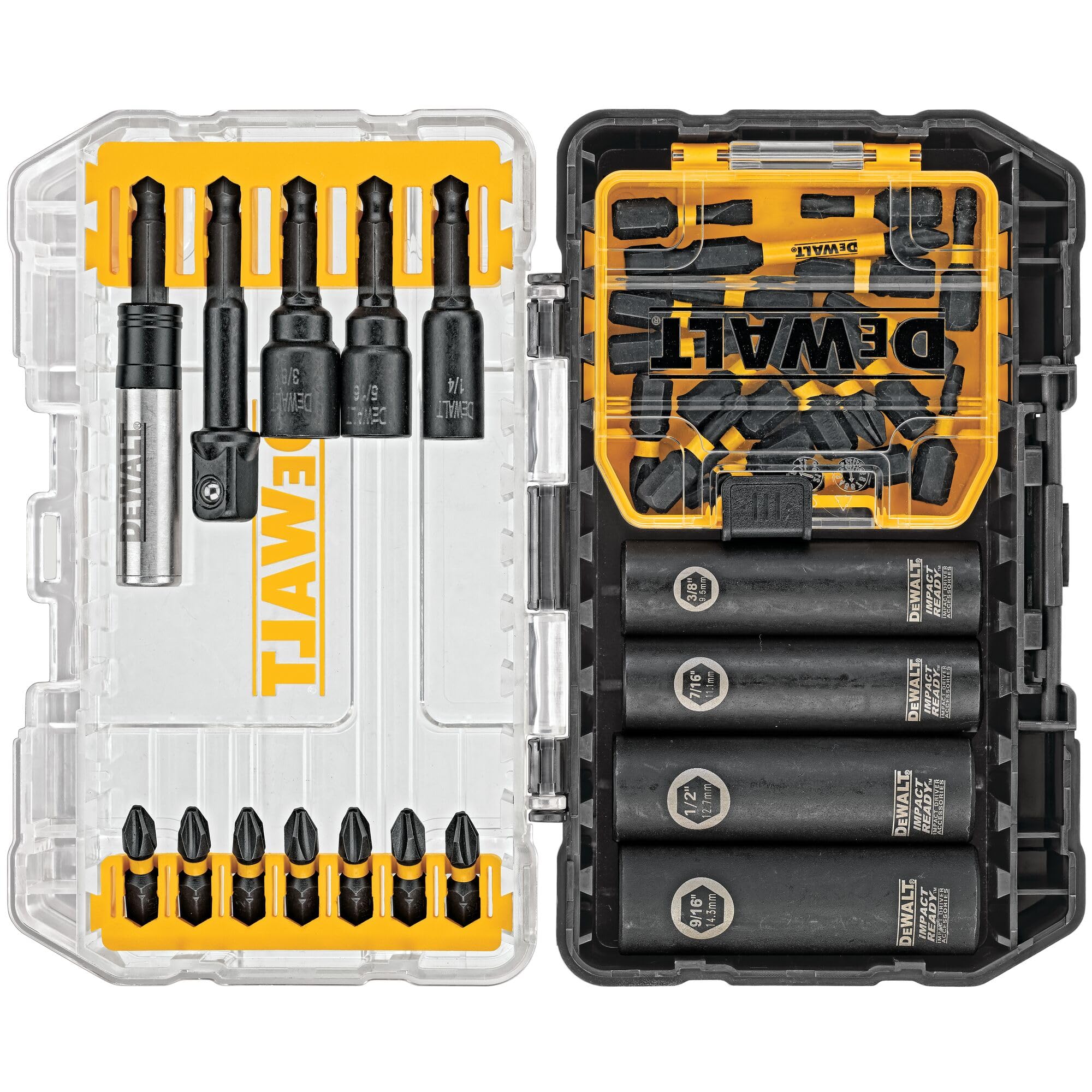 Foto 2 | Juego De Puntas Para Destornilladores Dewalt Impact Ready Flextorq, 35 Piezas - Venta Internacional.
