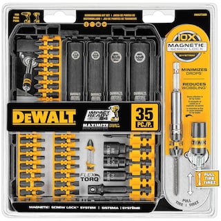 Foto 6 | Juego De Puntas Para Destornilladores Dewalt Impact Ready Flextorq, 35 Piezas - Venta Internacional.