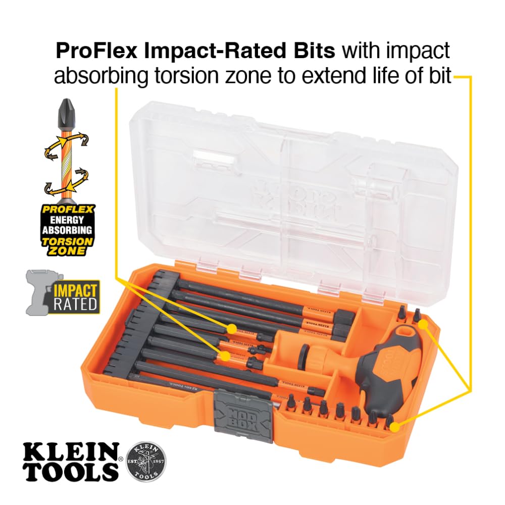 Foto 4 pulgar | Juego De Herramientas Klein Tools 33804 Proflex Con Clasificación De Impactos, 23 Piezas - Venta Internacional.