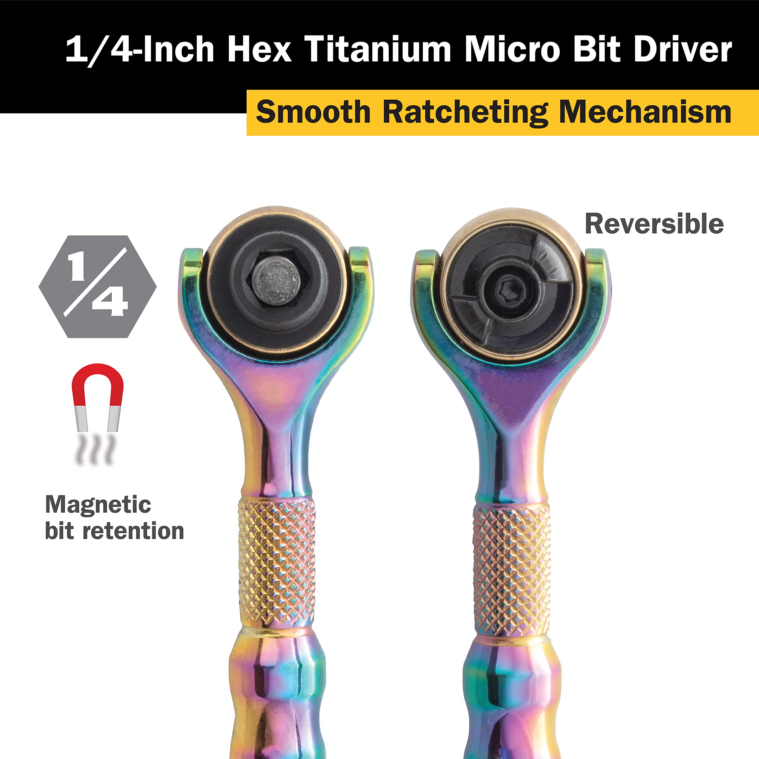 Foto 4 pulgar | Controlador Micro Bit Titan 11327, Unidad De 1/4 Pulgadas Y 90 Dientes - Venta Internacional.