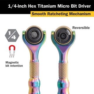 Foto 3 | Controlador Micro Bit Titan 11327, Unidad De 1/4 Pulgadas Y 90 Dientes - Venta Internacional.