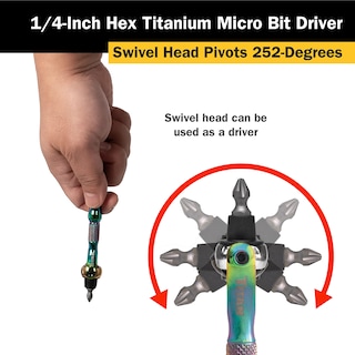 Foto 7 | Controlador Micro Bit Titan 11327, Unidad De 1/4 Pulgadas Y 90 Dientes - Venta Internacional.