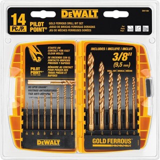 Foto 4 | Surtido De Brocas Dewalt Dw1169, 14 Unidades Pilot-point - Venta Internacional.