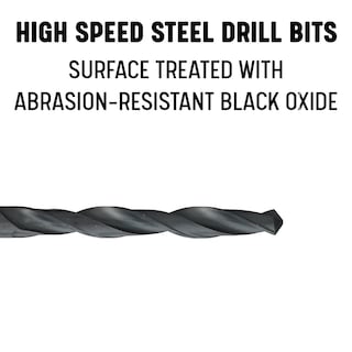 Foto 2 | Broca Drill America Dwdn37/64 De Acero De Alta Velocidad, Óxido Negro - Venta Internacional.