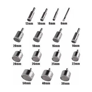 Foto 5 | Brocas Diamantada Corte Azulejo Cristal Mármol Piedra 10pcs Lab.g Plata