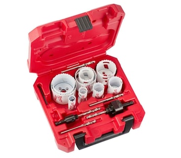 Foto 1 | Juego De Sierras Perforadoras Milwaukee 49-22-4029 Bimetálicas De 17 Piezas Con Estuche - Venta Internacional.