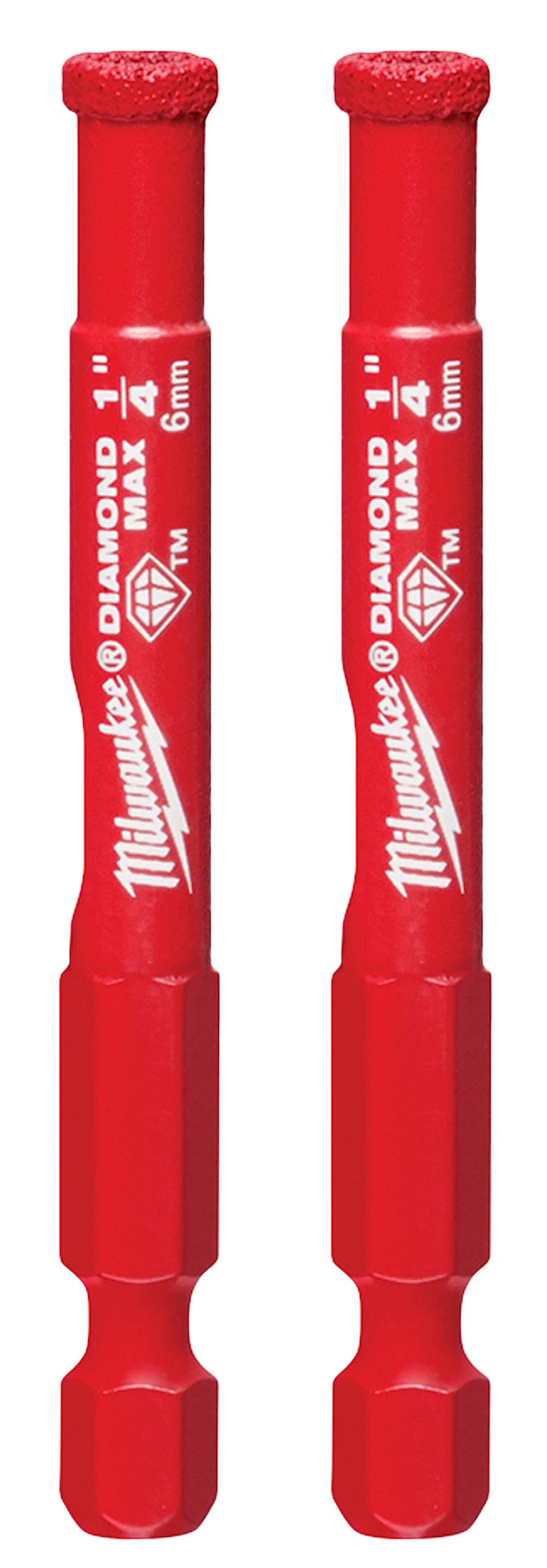 Serrucho Perforador Milwaukee Diamond Max De 1/4 Pulgadas, Paquete De 2 Unidades 49-56-0501 - Venta Internacional.