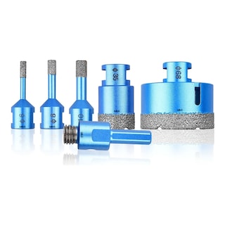 Foto 1 | Broca Copa Esmeril M14 Para Mármol Lab.g Azul