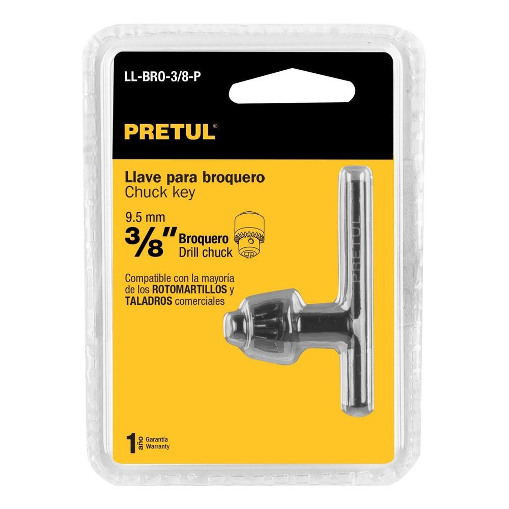 Foto 3 pulgar | Llave Para Broquero De 3/8'' Pretul Ll-bro-3/8-p