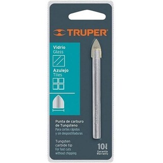 Foto 1 | Broca de Acero para Vidrio 3/8'' Truper Bvi-3/8