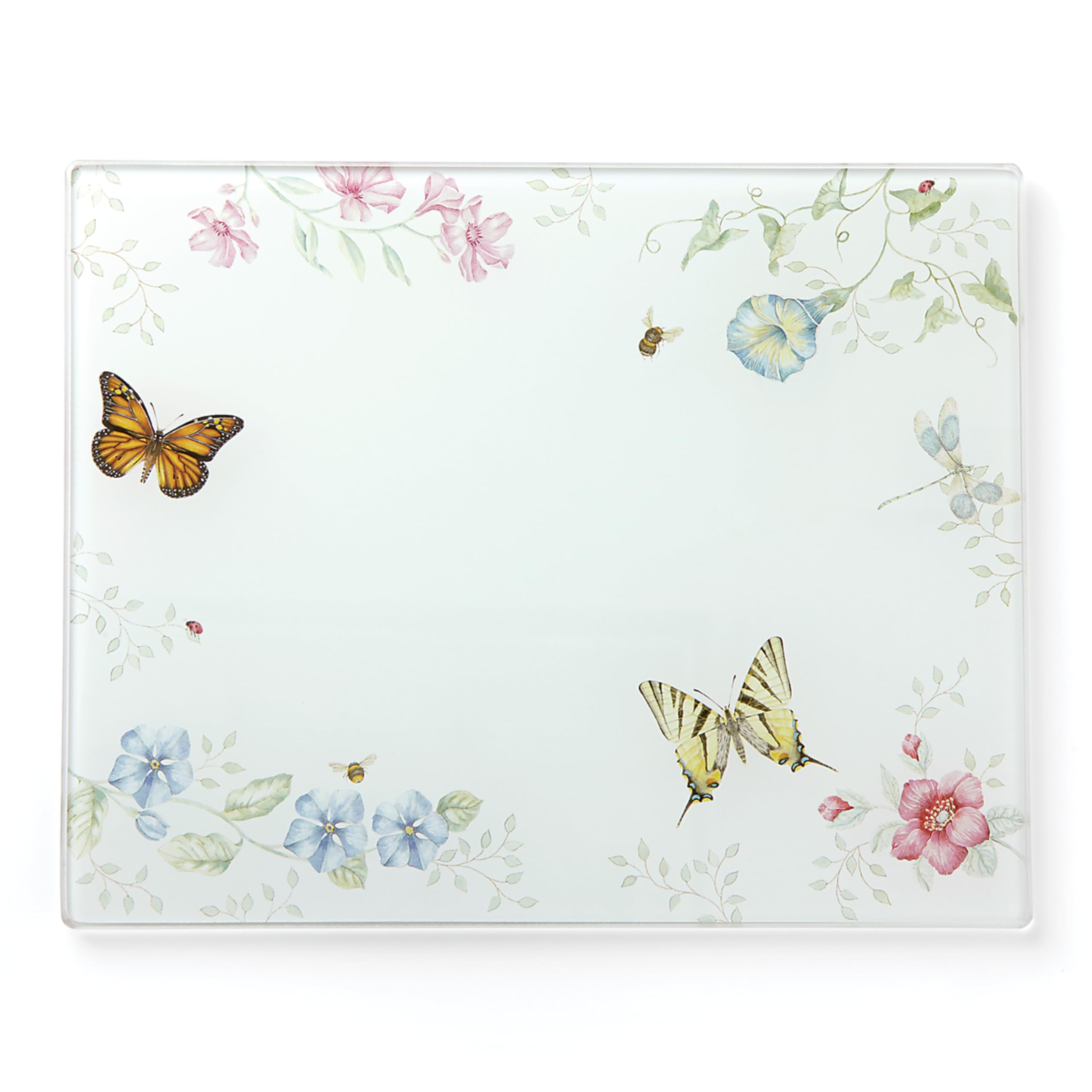 Foto 1 | Tabla De Cortar Lenox Butterfly Meadow Glass  Tamaño Grande  1 34 Kg - Venta Internacional.
