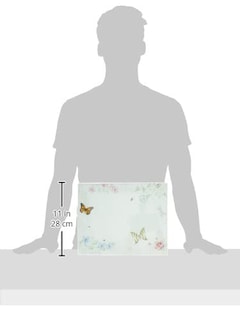 Foto 3 | Tabla De Cortar Lenox Butterfly Meadow Glass Tamaño Grande 1 34 Kg - Venta Internacional.