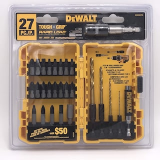 Foto 1 | Juego De Puntas De Destornillador Dewalt Tough Grip 27 Piezas Dw2504tg - Venta Internacional.