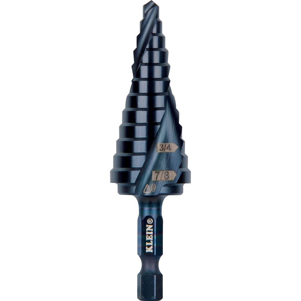 Foto 2 pulgar | Broca Escalonada Klein Tools Qrst14 Con Vástago Hexagonal De 3/16 A 7/8 Pulgadas - Venta Internacional.