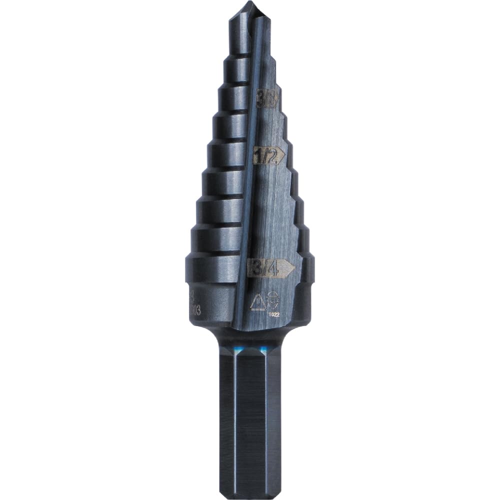 Foto 2 pulgar | Broca Escalonada Klein Tools Ktsb03  Doble Acanalada #3  6-19 Mm - Venta Internacional.