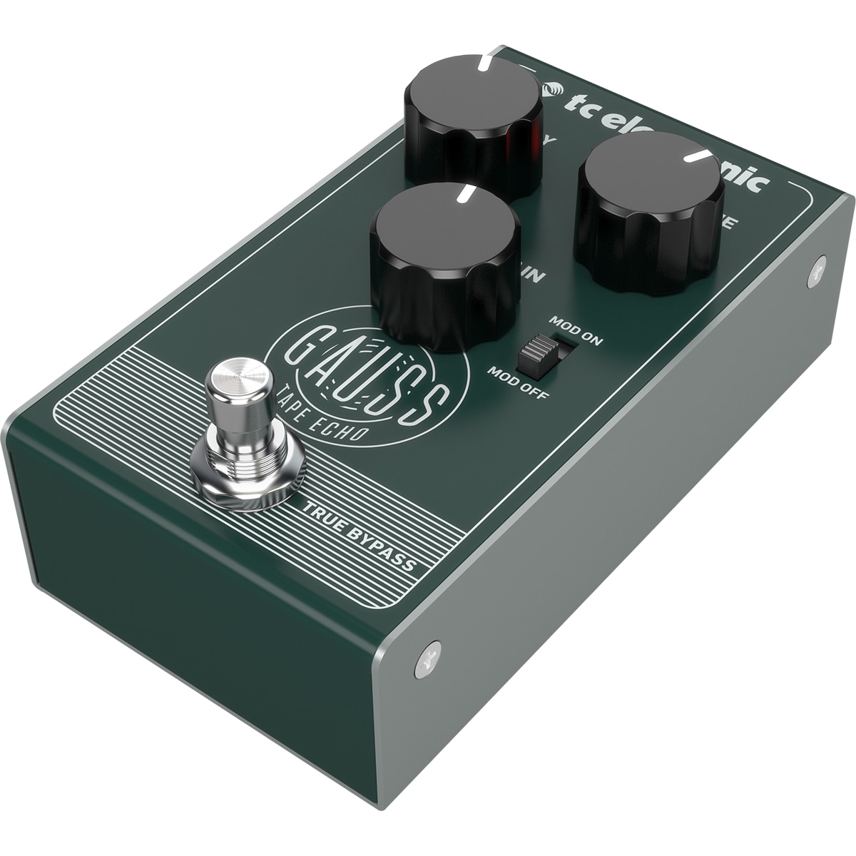 Pedal de Efecto para Guitarra Tc Electronic Gauss Tape Echo color Verde $2,681