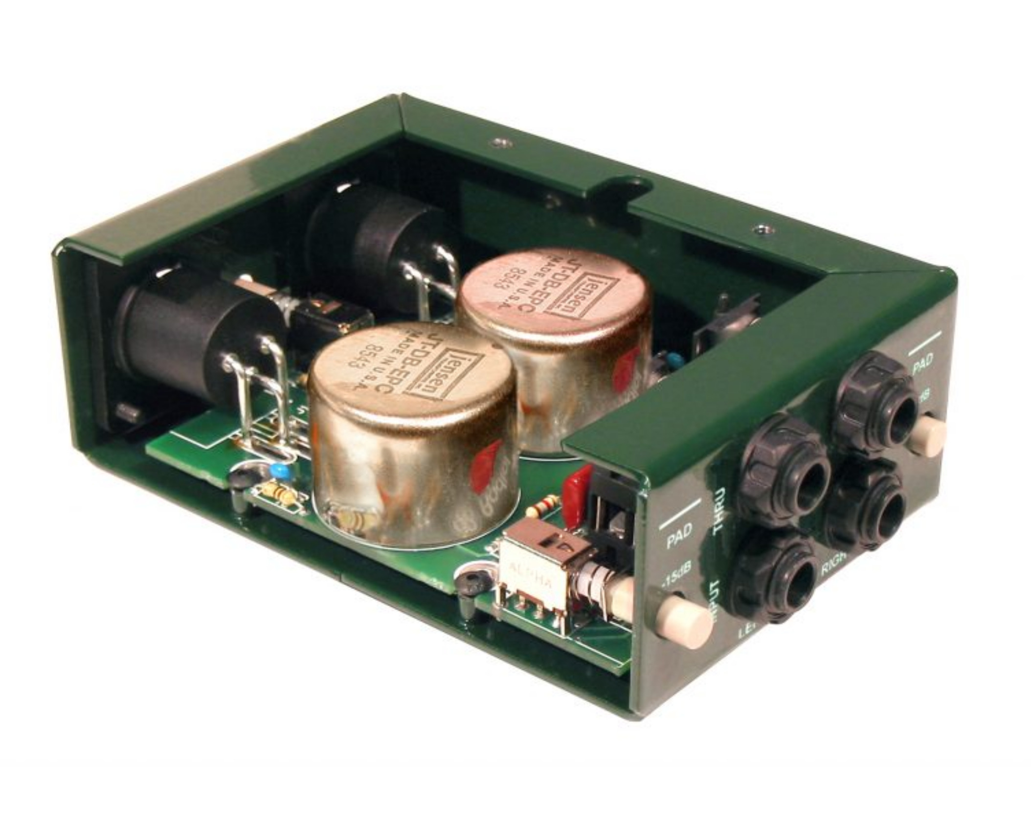 Foto 3 pulgar | Caja Directa Pasiva Radial Jdi-stereo color Verde