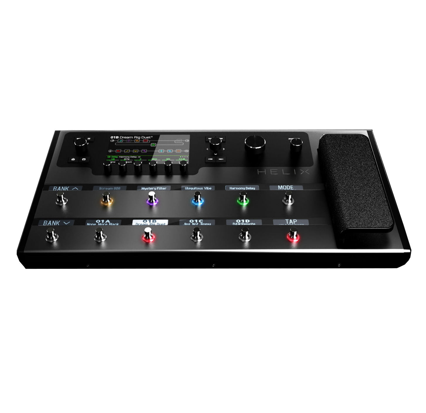 Foto 1 | Pedalera de Efectos Yamaha Helix color Negro
