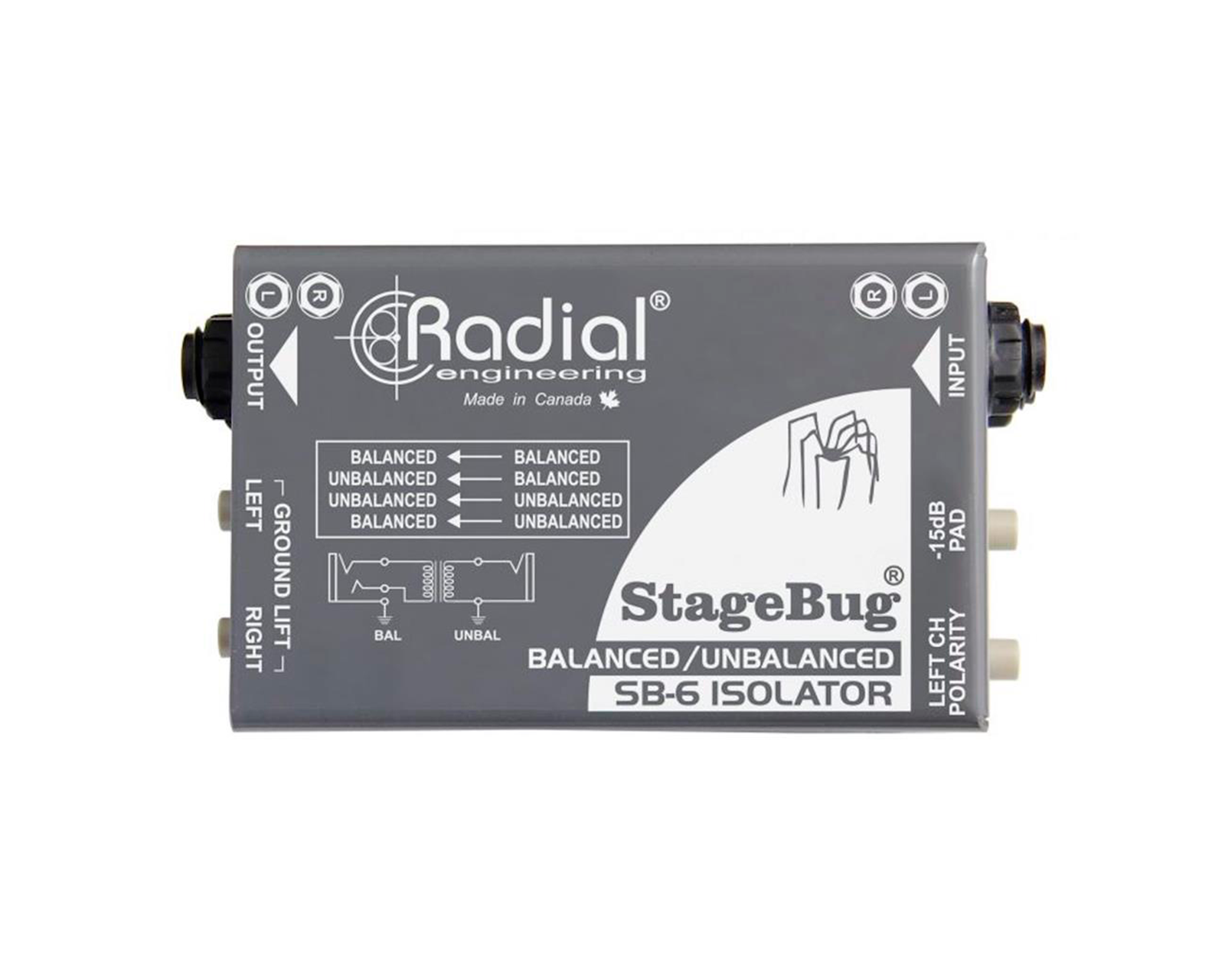 Foto 1 | Caja Directa Aislador Pasivo Radial Sb-6 Isolator Color Gris