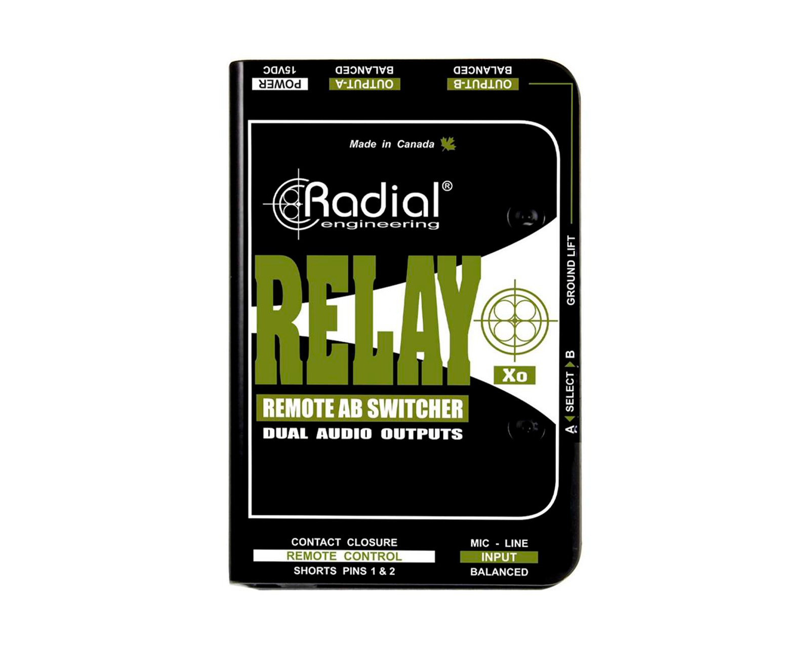 Foto 1 | Caja Directa Conmutador Radial Relay Xo color Negro