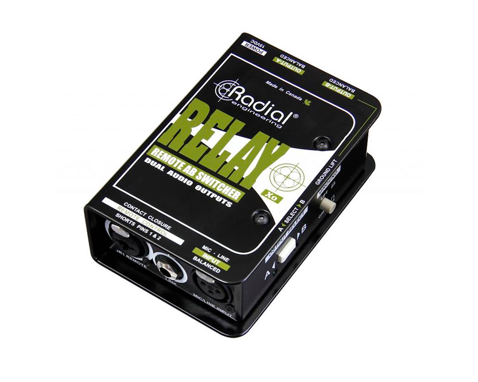 Foto 2 | Caja Directa Conmutador Radial Relay Xo color Negro