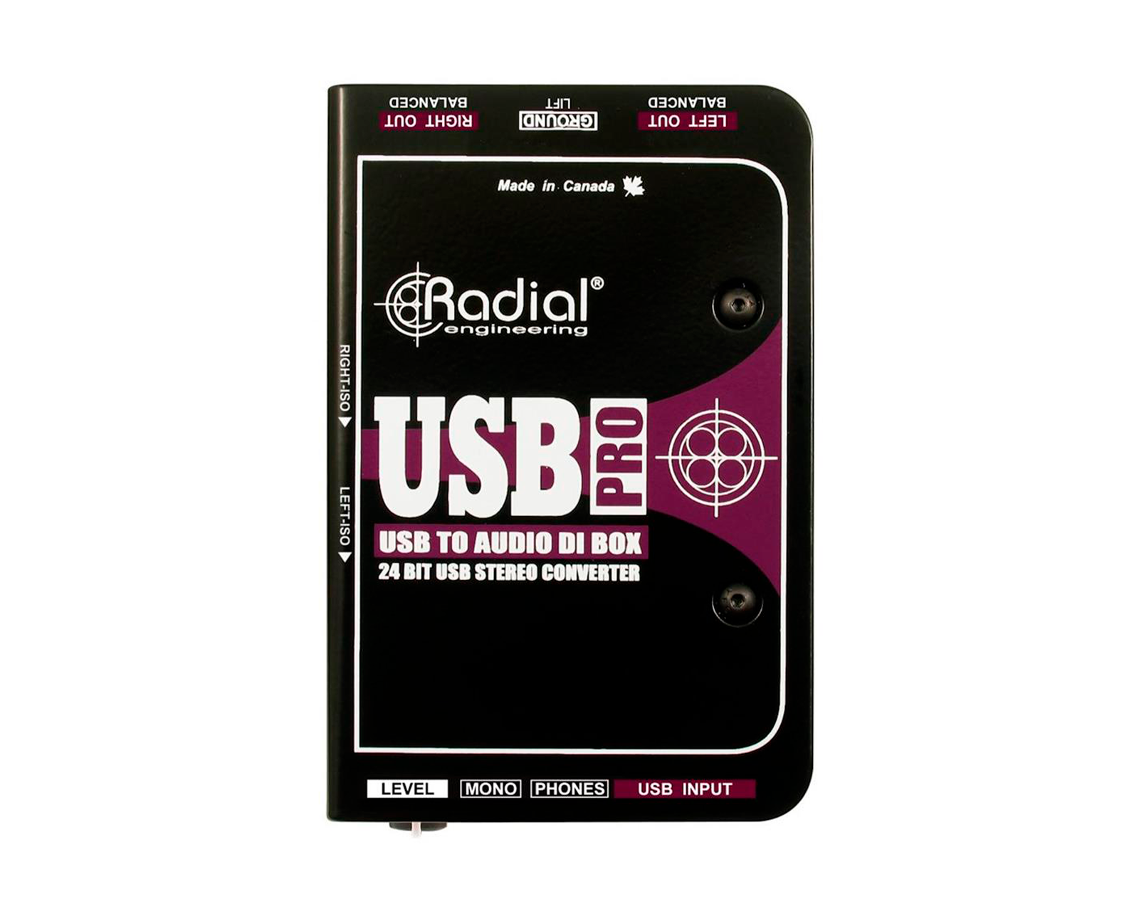 Foto 2 pulgar | Caja Directa Radial Usb-pro Color Negro