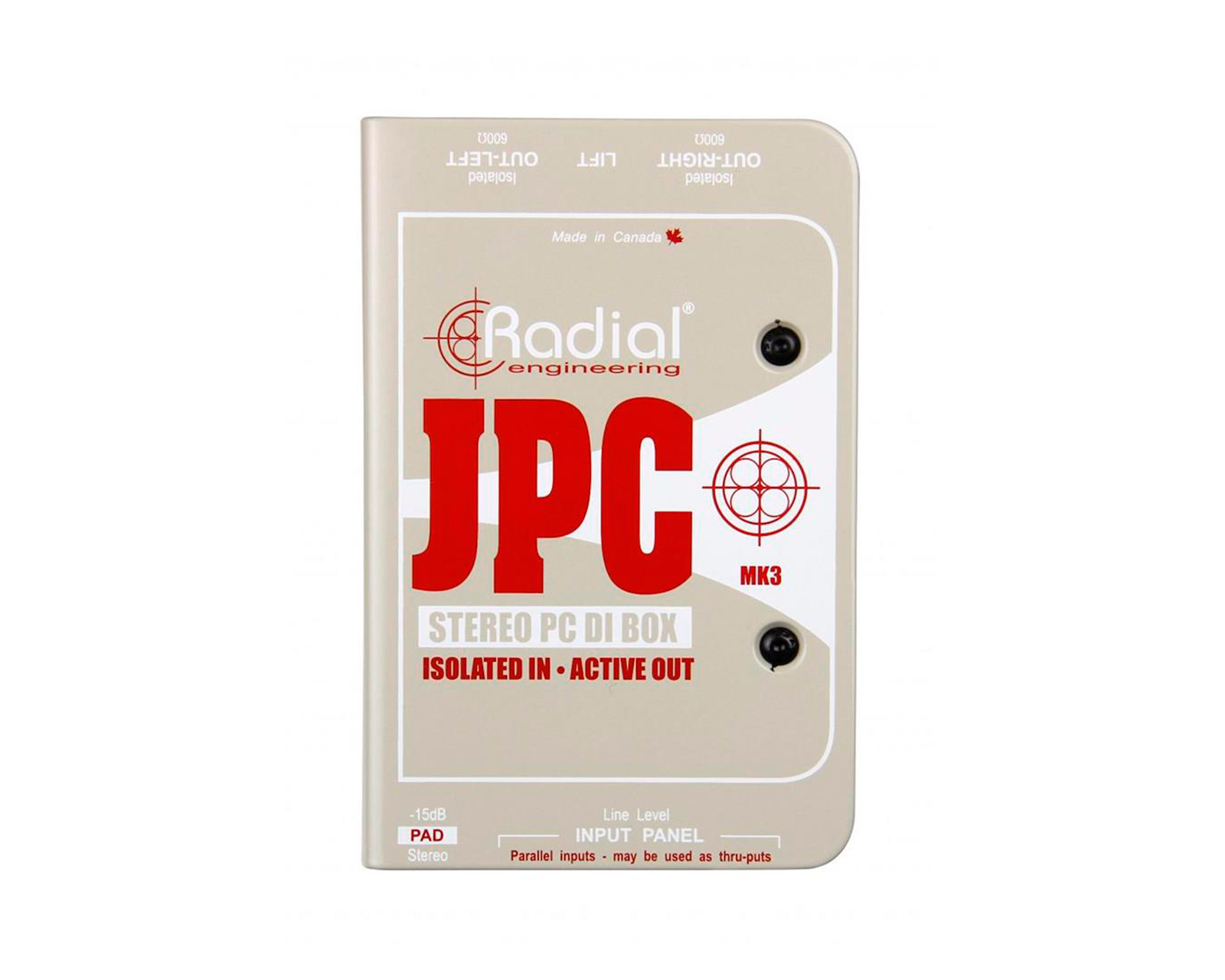 Caja Directa Híbrida Radial Eng Jpc color Blanco