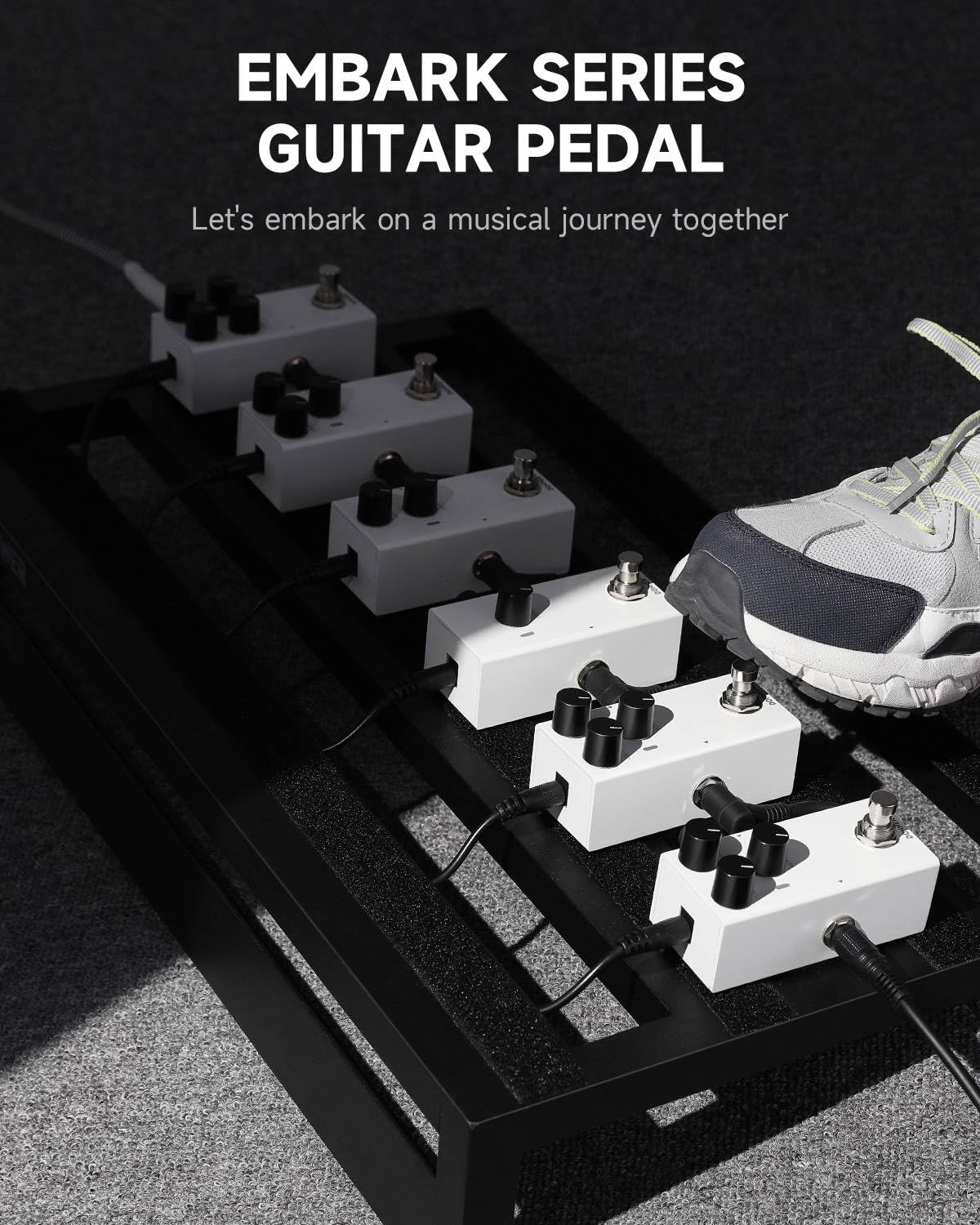 Foto 8 pulgar | Pedal De Guitarra Distortion Donner Embark 02 Diy Shell Electric - Venta Internacional.