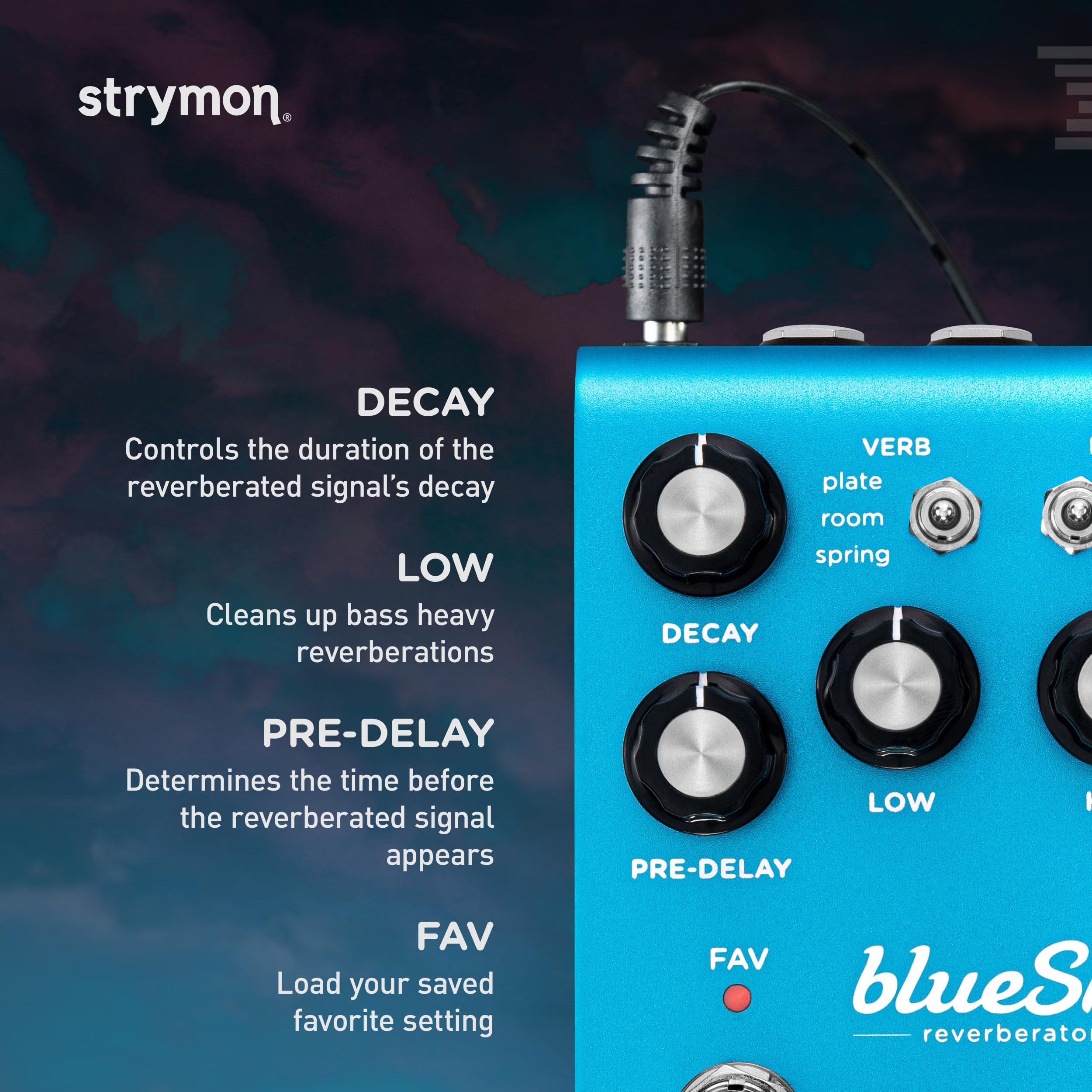 Foto 6 pulgar | Pedal De Efectos De Guitarra Strymon Bluesky V2 Con Reverberaciones - Venta Internacional.