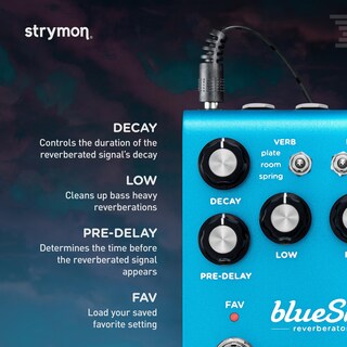 Foto 5 | Pedal De Efectos De Guitarra Strymon Bluesky V2 Con Reverberaciones - Venta Internacional.
